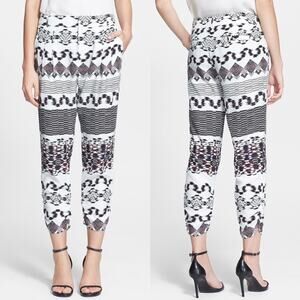 5/$30 Parker Devlin Print Silk Pants